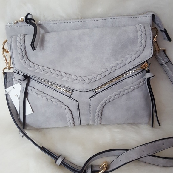 Light gray crossbody bag Clearance